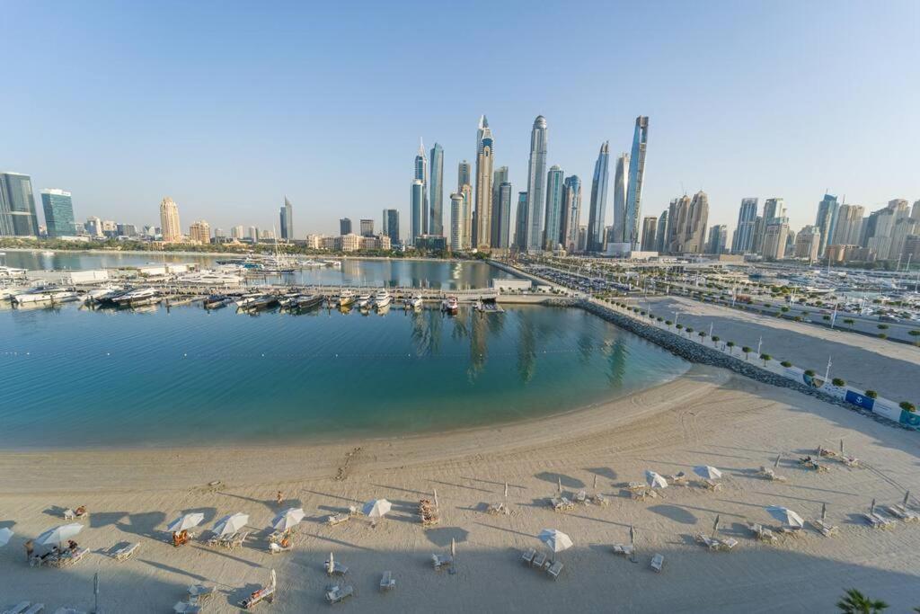 First Class 3Br With Dubai Marina And Palm View Apartment Exterior photo